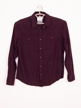 GOODFELLOW & CO Standard Fit Flannel Button Down Shirt